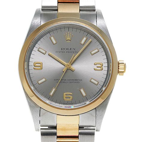 rolex oyster perpetual goud-staal 14203|rolex oyster perpetual for sale.